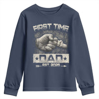 First Time Dad Est 2025 Youth Sweatshirt