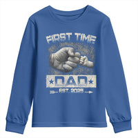 First Time Dad Est 2025 Youth Sweatshirt
