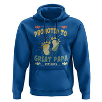 New Dad 2025 Hoodie Promoted to Great Papa