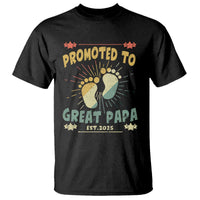 New Dad 2025 T Shirt Promoted to Great Papa