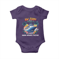 Aw Ship It’s A Family Trip 2025 Baby Onesie Cruising Trip Summer Vacation