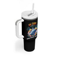 Aw Ship It’s A Family Trip 2025 Tumbler With Handle Cruising Trip Summer Vacation