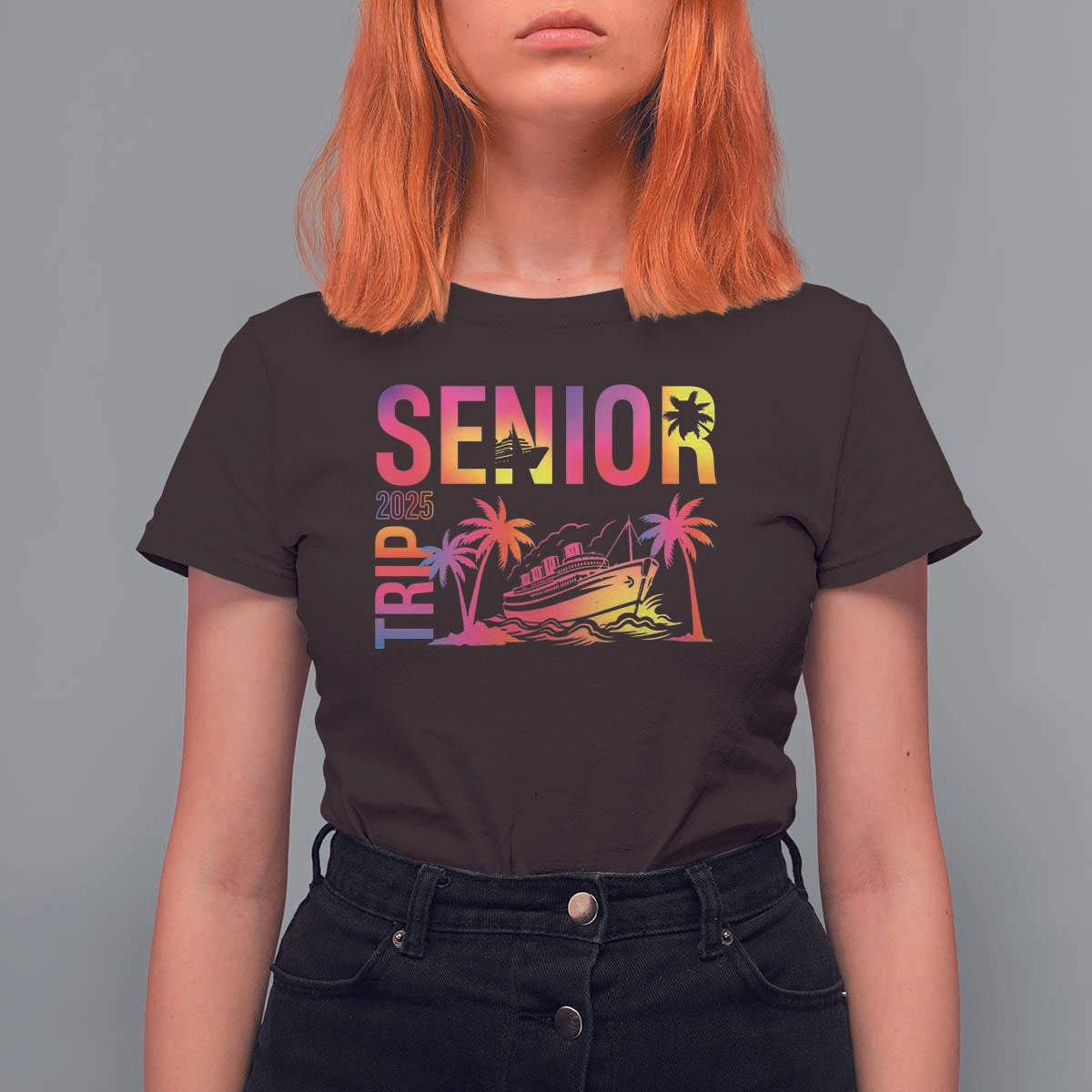 Senior Trip 2025 T Shirt For Women Class of 2025