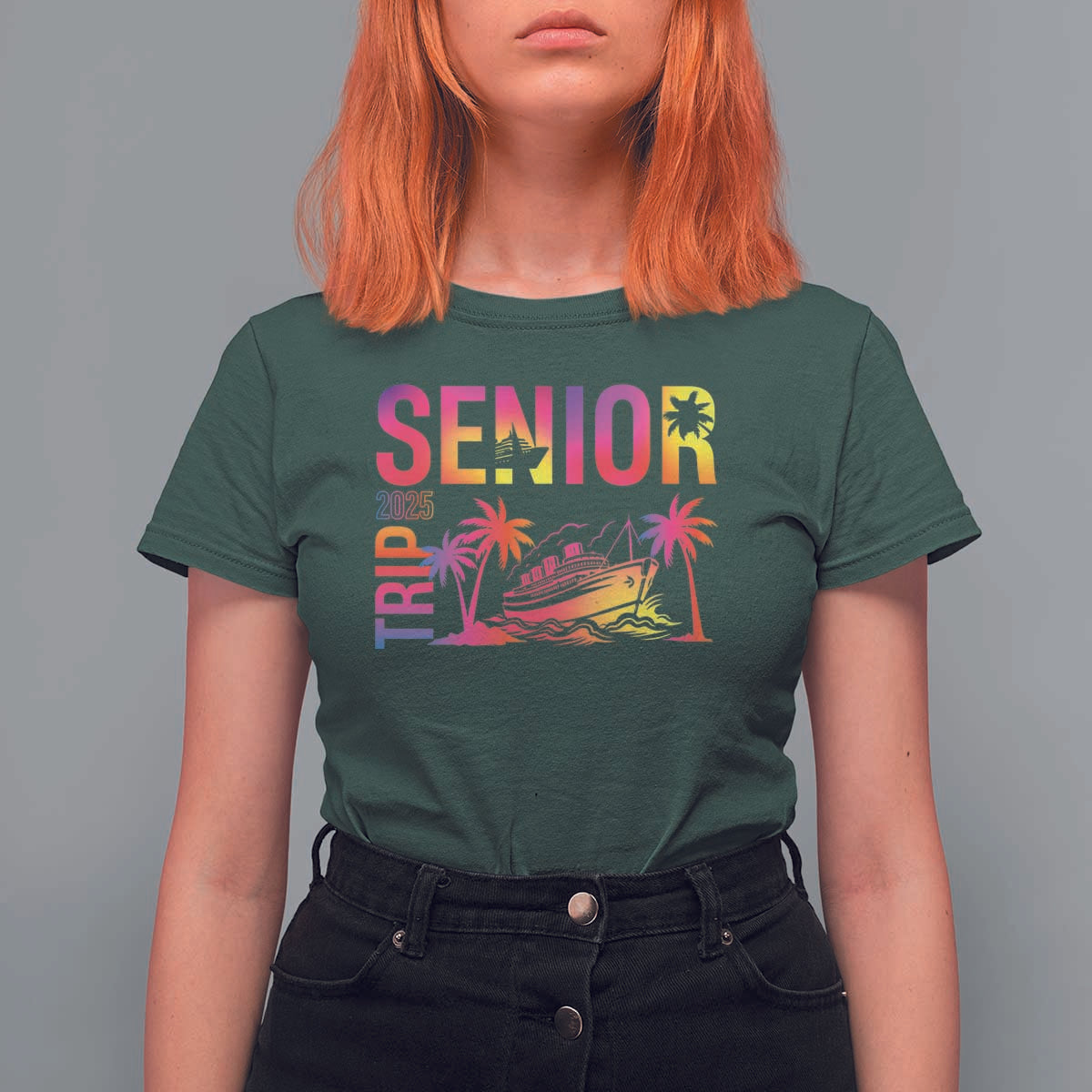 Senior Trip 2025 T Shirt For Women Class of 2025