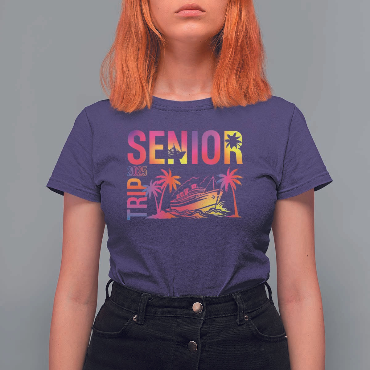 Senior Trip 2025 T Shirt For Women Class of 2025