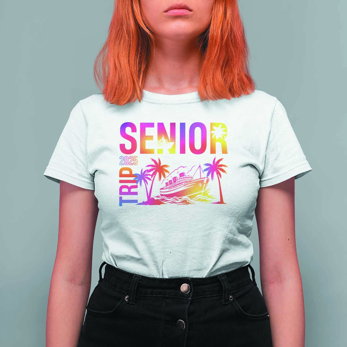 Senior Trip 2025 T Shirt For Women Class of 2025