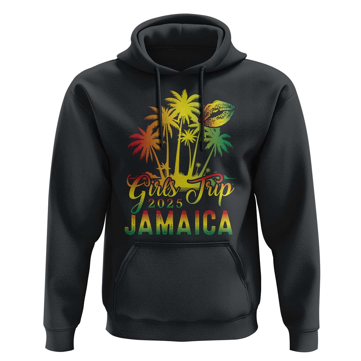 Jamaica Girls Trip 2025 Hoodie Summer Vacation