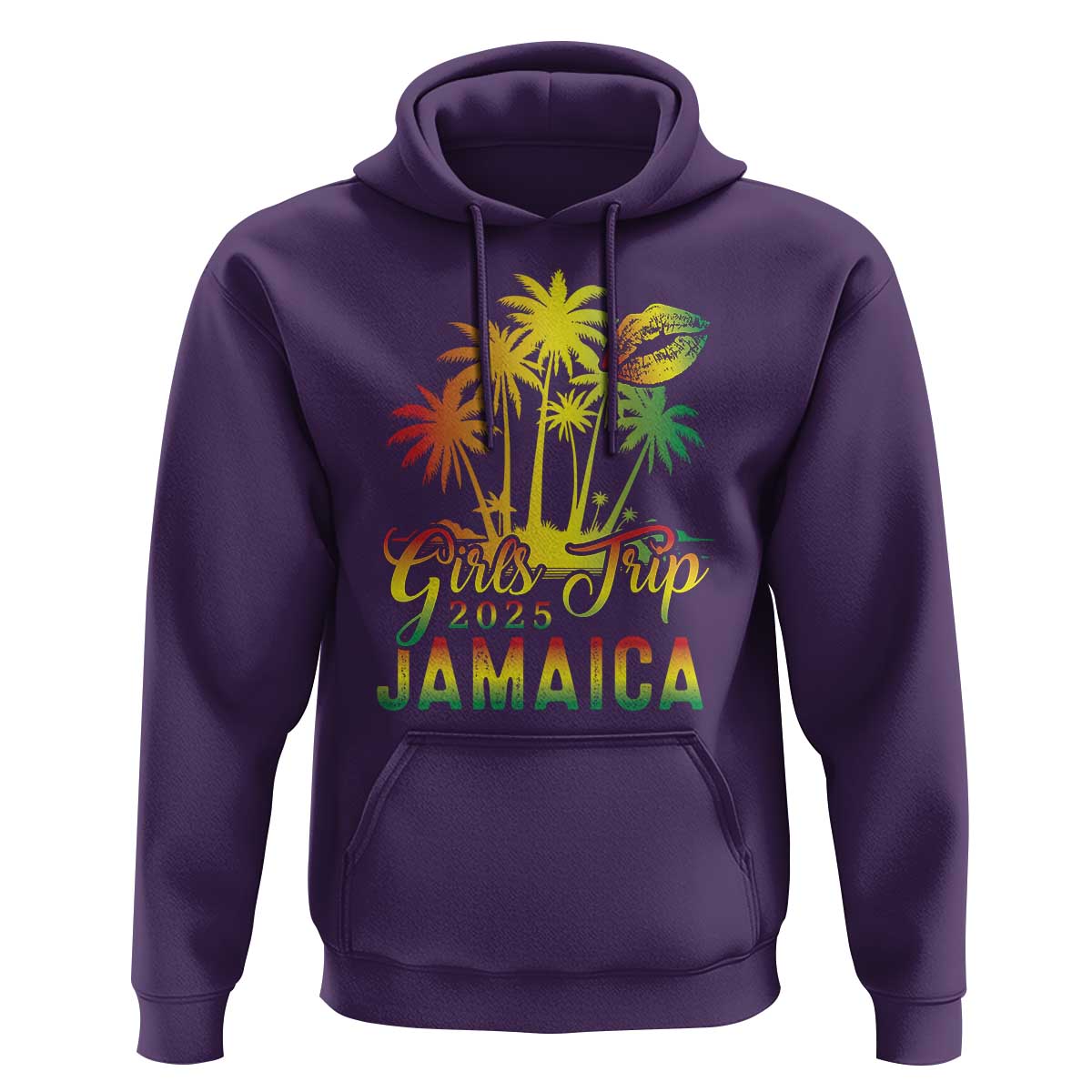 Jamaica Girls Trip 2025 Hoodie Summer Vacation