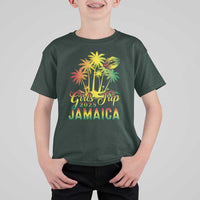 Jamaica Girls Trip 2025 T Shirt For Kid Summer Vacation