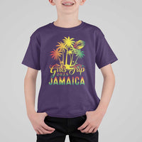 Jamaica Girls Trip 2025 T Shirt For Kid Summer Vacation