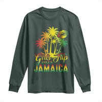 Jamaica Girls Trip 2025 Long Sleeve Shirt Summer Vacation