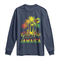 Jamaica Girls Trip 2025 Long Sleeve Shirt Summer Vacation