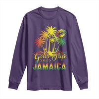 Jamaica Girls Trip 2025 Long Sleeve Shirt Summer Vacation