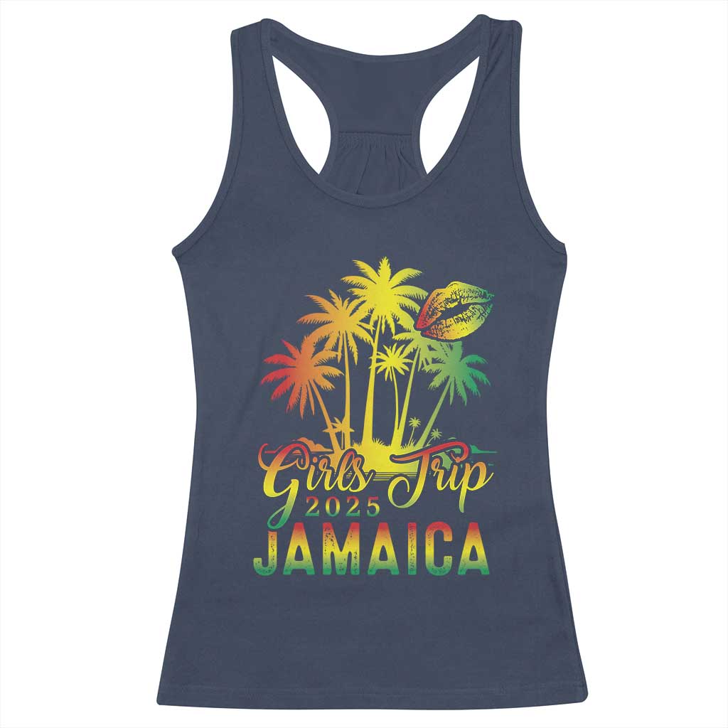 Jamaica Girls Trip 2025 Racerback Tank Top Summer Vacation