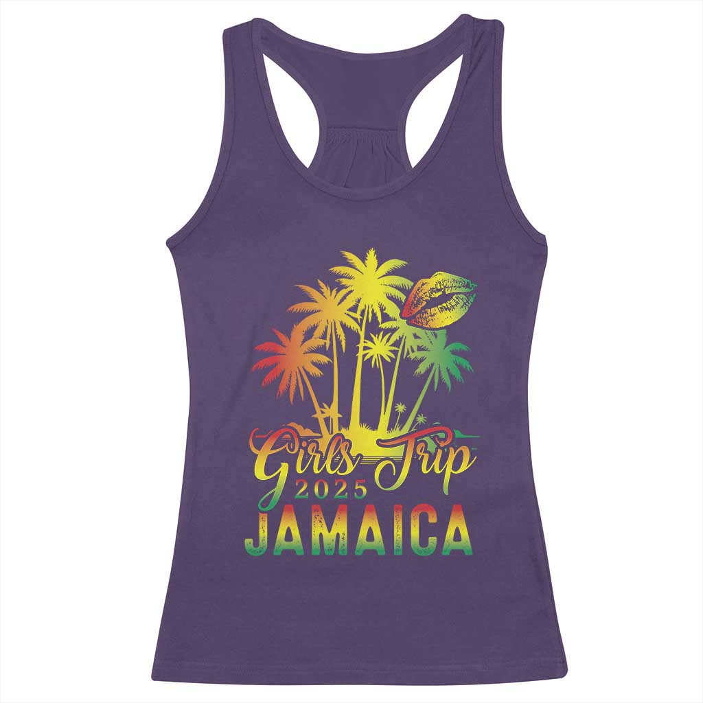 Jamaica Girls Trip 2025 Racerback Tank Top Summer Vacation