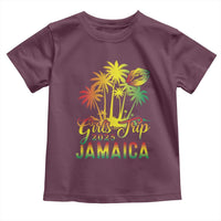 Jamaica Girls Trip 2025 Toddler T Shirt Summer Vacation
