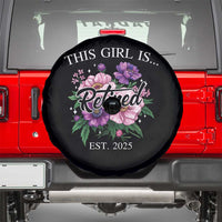 This Girl Is Retired Est 2025 Spare Tire Cover