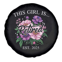 This Girl Is Retired Est 2025 Spare Tire Cover