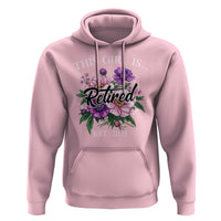 This Girl Is Retired Est 2025 Hoodie