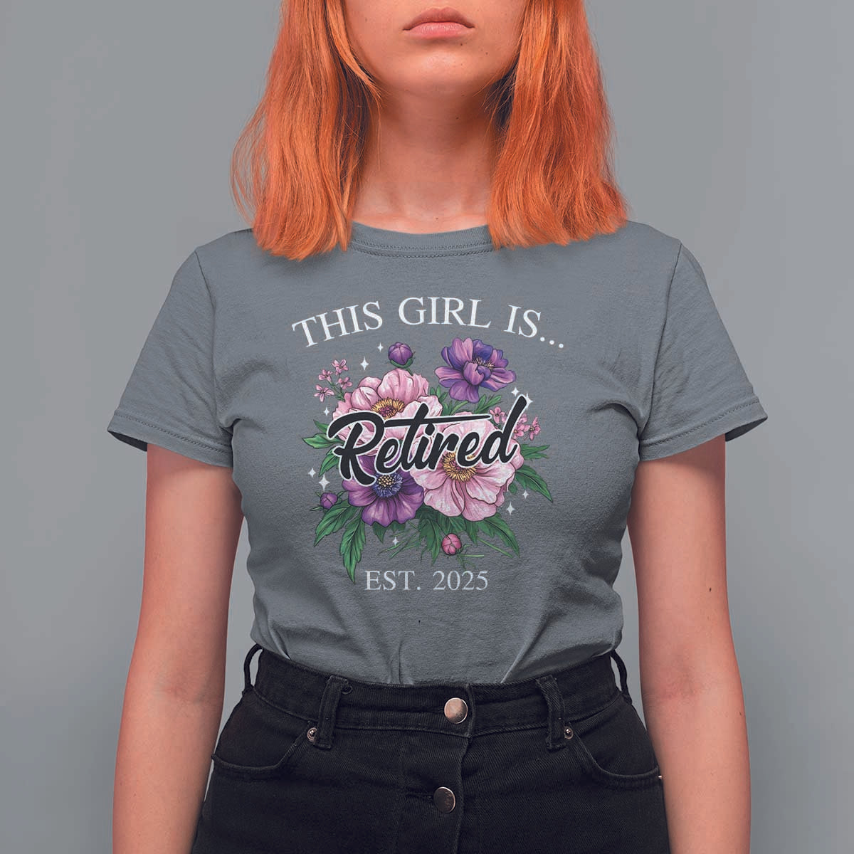 This Girl Is Retired Est 2025 T Shirt For Women