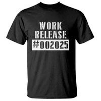 Funny Retirement 2025 T Shirt Work Release