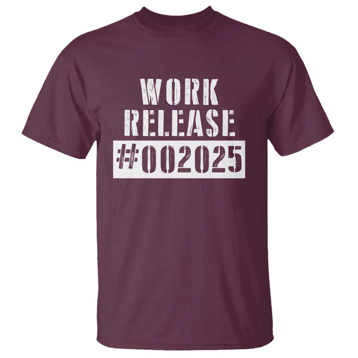 Funny Retirement 2025 T Shirt Work Release