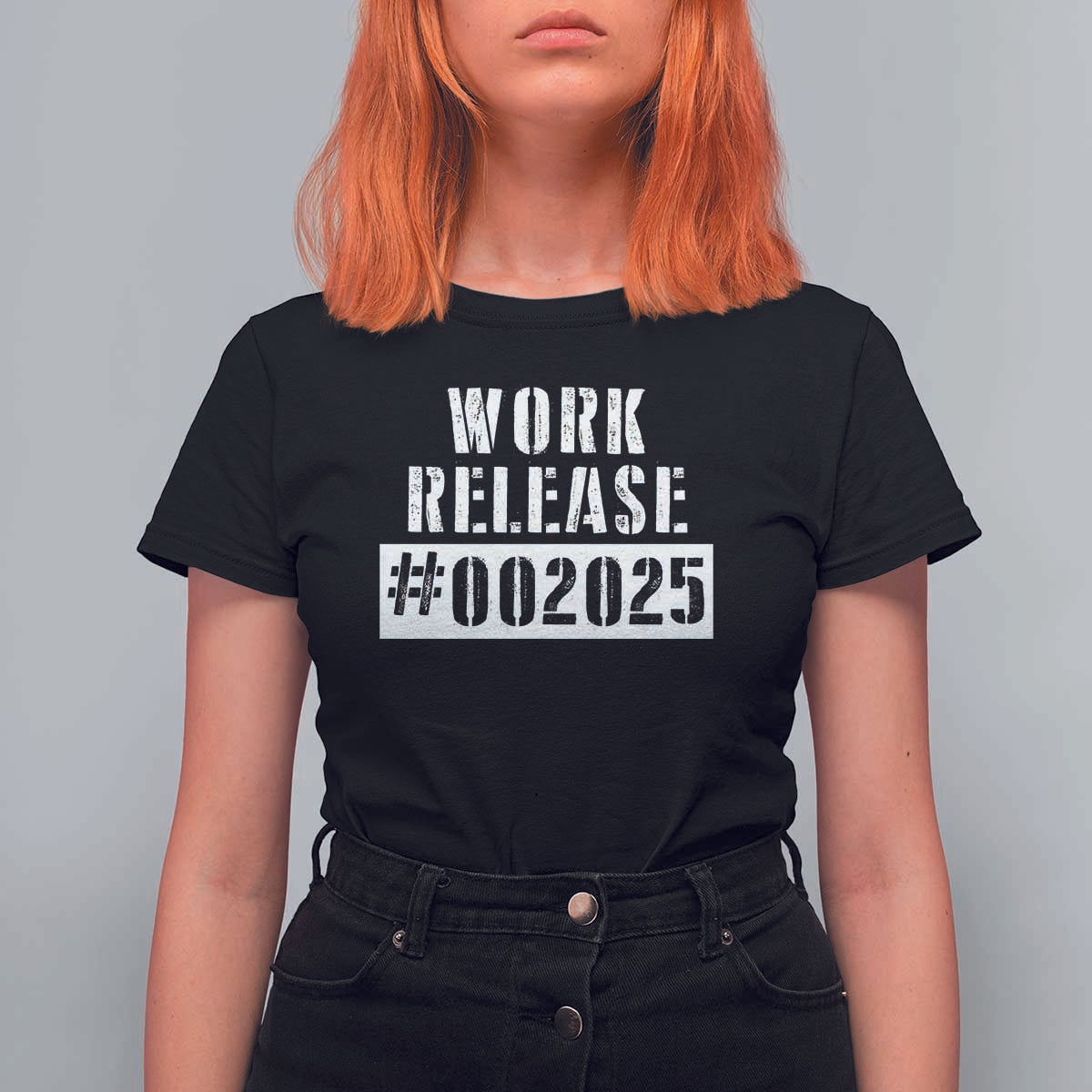 Funny Retirement 2025 T Shirt For Women Work Release