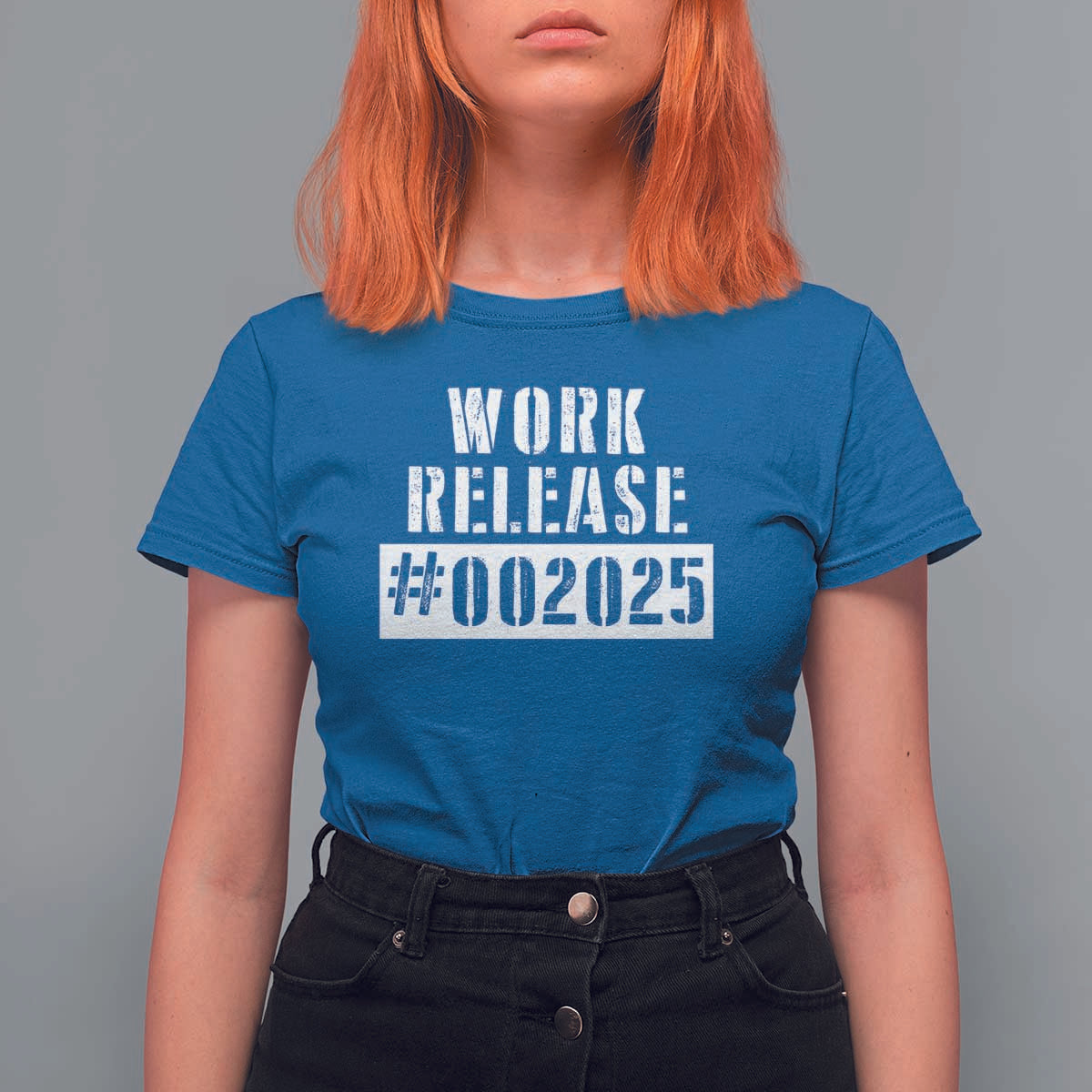 Funny Retirement 2025 T Shirt For Women Work Release
