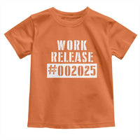 Funny Retirement 2025 Toddler T Shirt Work Release