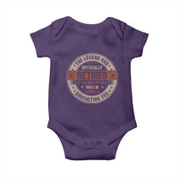 Funny Retirement Baby Onesie The Legend Has Officially Retired If You Want To Talk You'll Be Charged A Consulting Fee