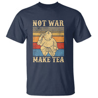Funny Buddhism T Shirt Make Tea Not War Buddha - Wonder Print Shop