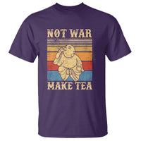 Funny Buddhism T Shirt Make Tea Not War Buddha - Wonder Print Shop