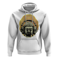 Buddhism Music Lover Hoodie Buddha Headphones Buddhist Monk DJ - Wonder Print Shop