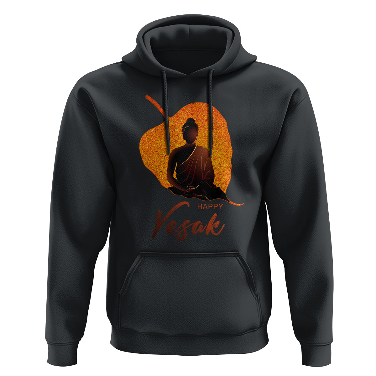 Buddhism Hoodie Happy Vesak  Buddha Zen Yoga - Wonder Print Shop
