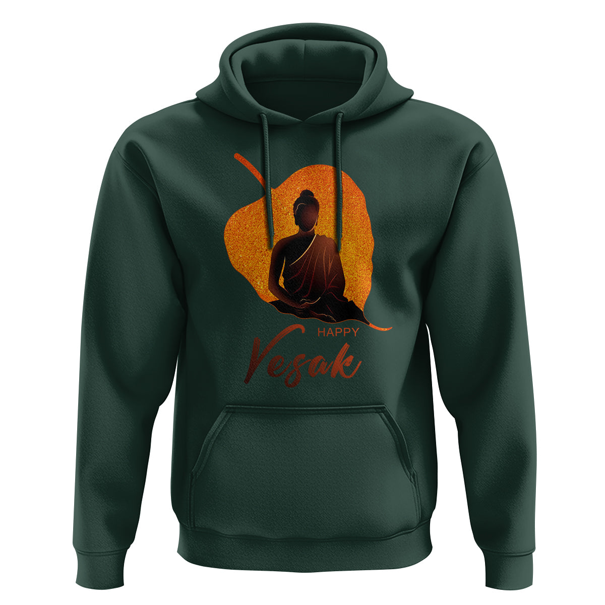 Buddhism Hoodie Happy Vesak  Buddha Zen Yoga - Wonder Print Shop