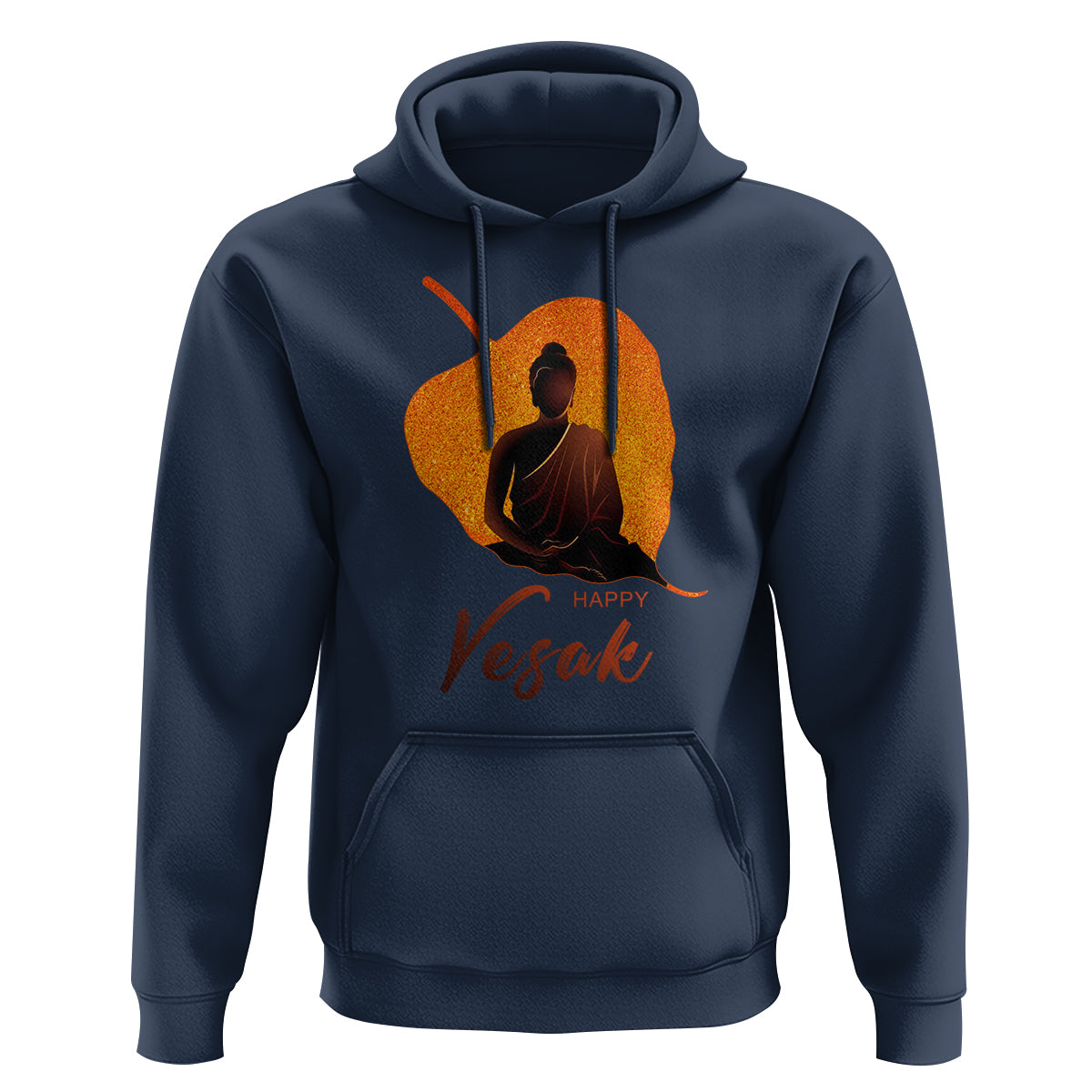 Buddhism Hoodie Happy Vesak  Buddha Zen Yoga - Wonder Print Shop