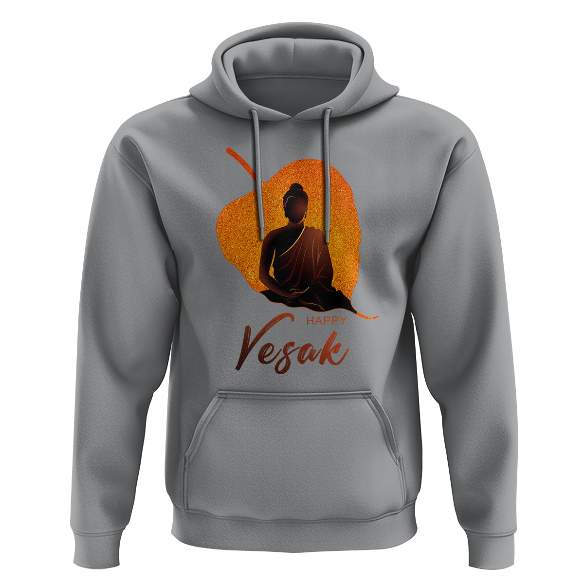 Buddhism Hoodie Happy Vesak  Buddha Zen Yoga - Wonder Print Shop