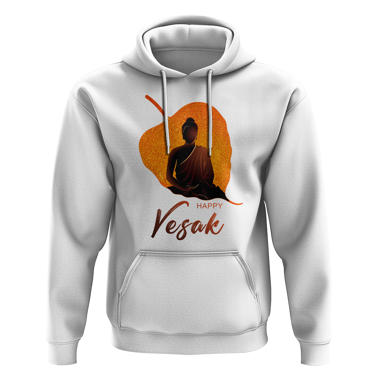 Buddhism Hoodie Happy Vesak  Buddha Zen Yoga - Wonder Print Shop