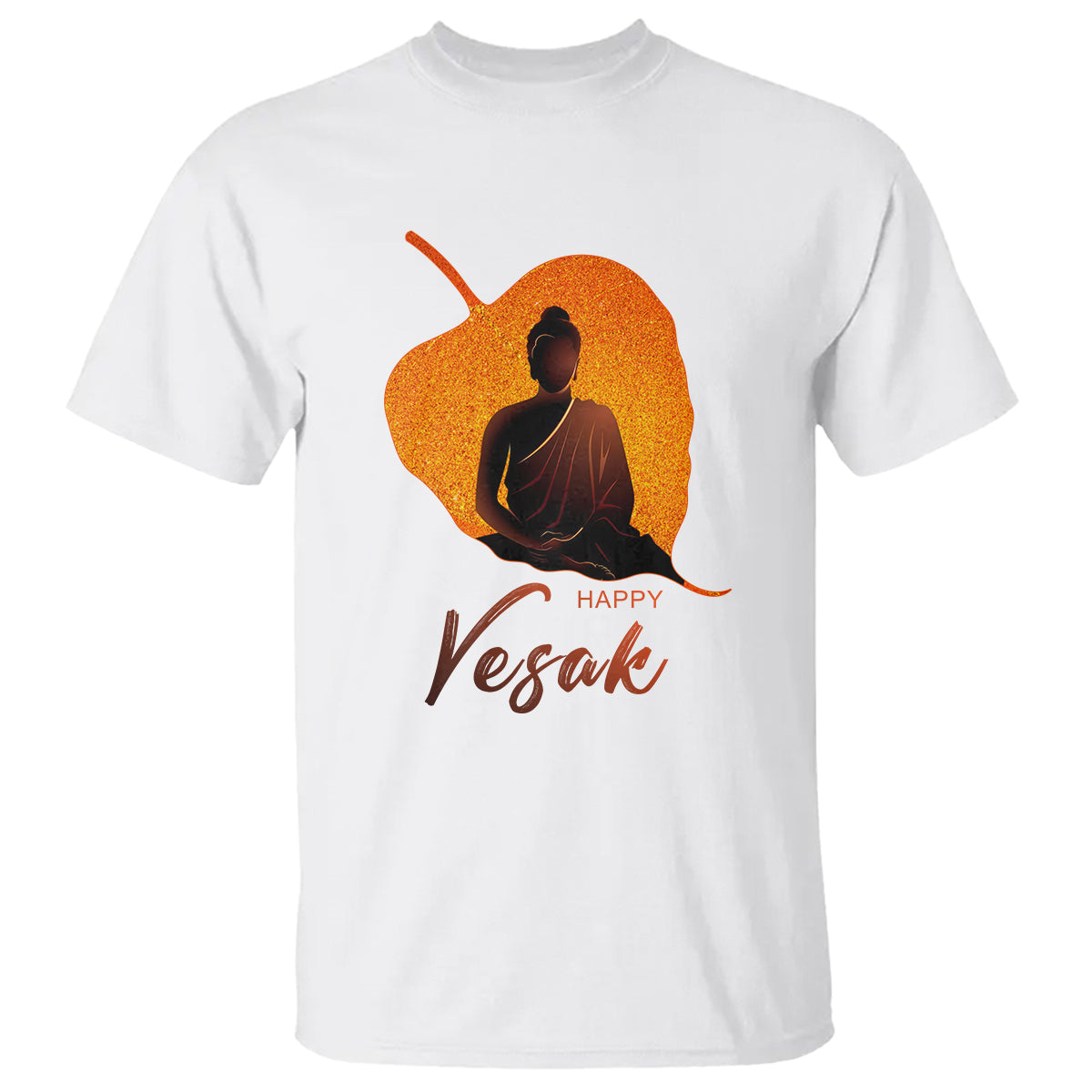 Buddhism T Shirt Happy Vesak  Buddha Zen Yoga - Wonder Print Shop