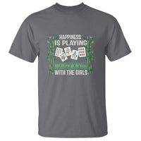 Happiness Is Playing Mahjong With The Girls T Shirt - Wonder Print Shop