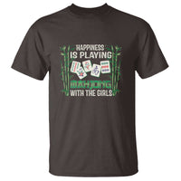 Happiness Is Playing Mahjong With The Girls T Shirt - Wonder Print Shop