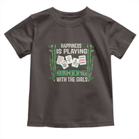 Happiness Is Playing Mahjong With The Girls Toddler T Shirt
