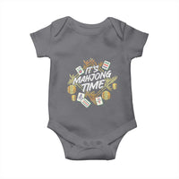 It's Mahjong Time Gambling Chinese Game Baby Onesie