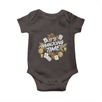 It's Mahjong Time Gambling Chinese Game Baby Onesie