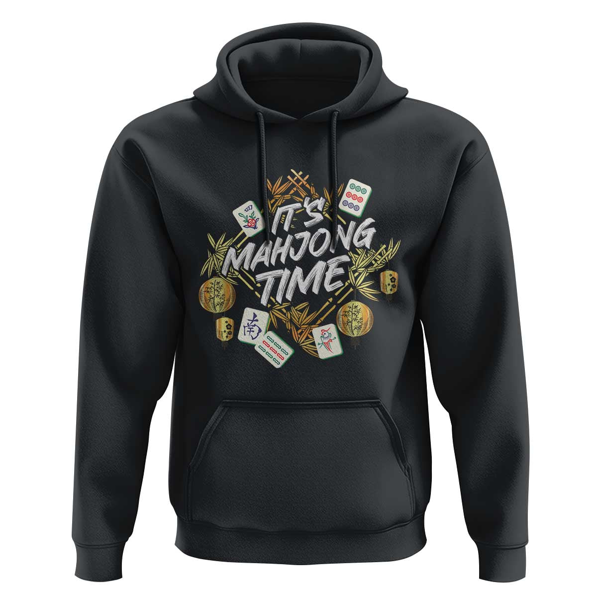 It's Mahjong Time Gambling Chinese Game Hoodie