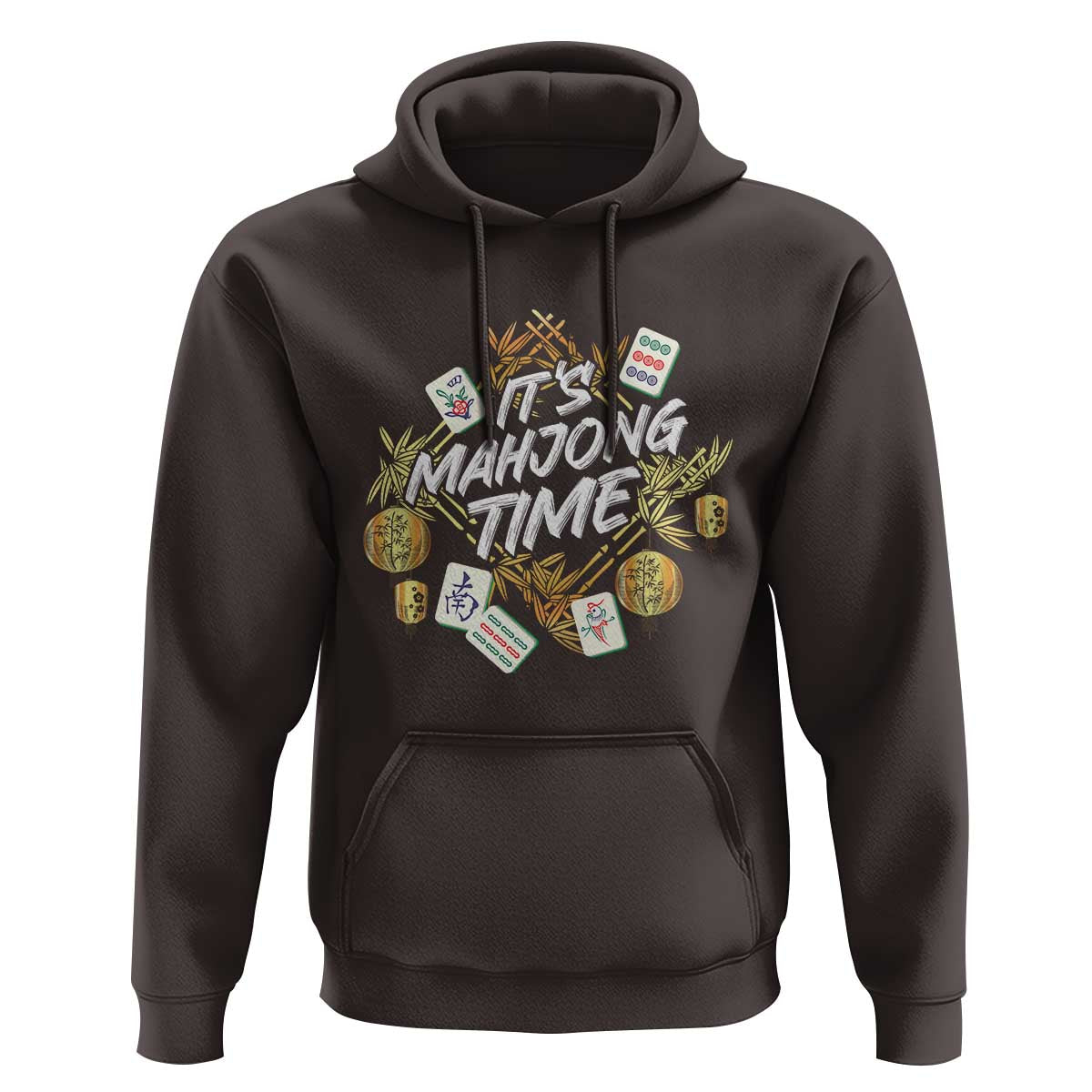 It's Mahjong Time Gambling Chinese Game Hoodie