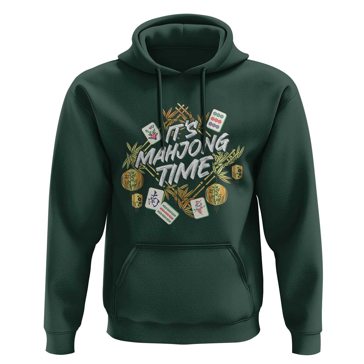 It's Mahjong Time Gambling Chinese Game Hoodie