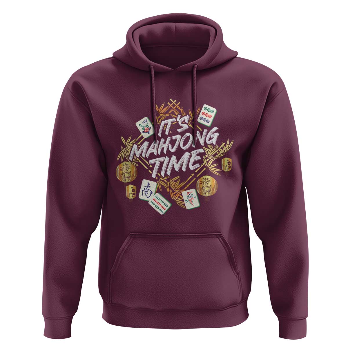 It's Mahjong Time Gambling Chinese Game Hoodie