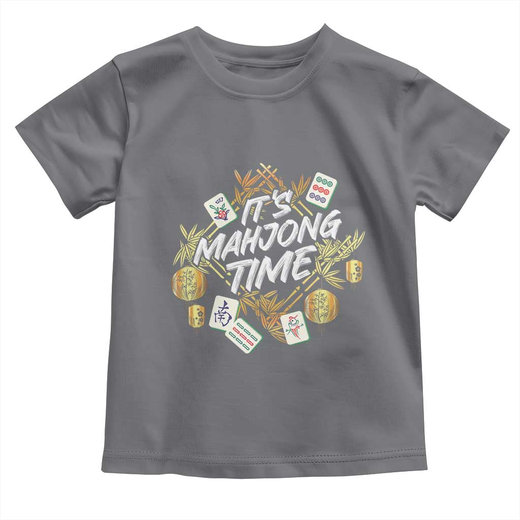 It's Mahjong Time Gambling Chinese Game Toddler T Shirt