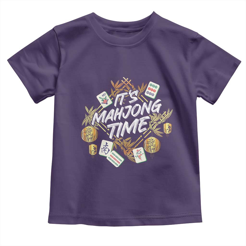 It's Mahjong Time Gambling Chinese Game Toddler T Shirt